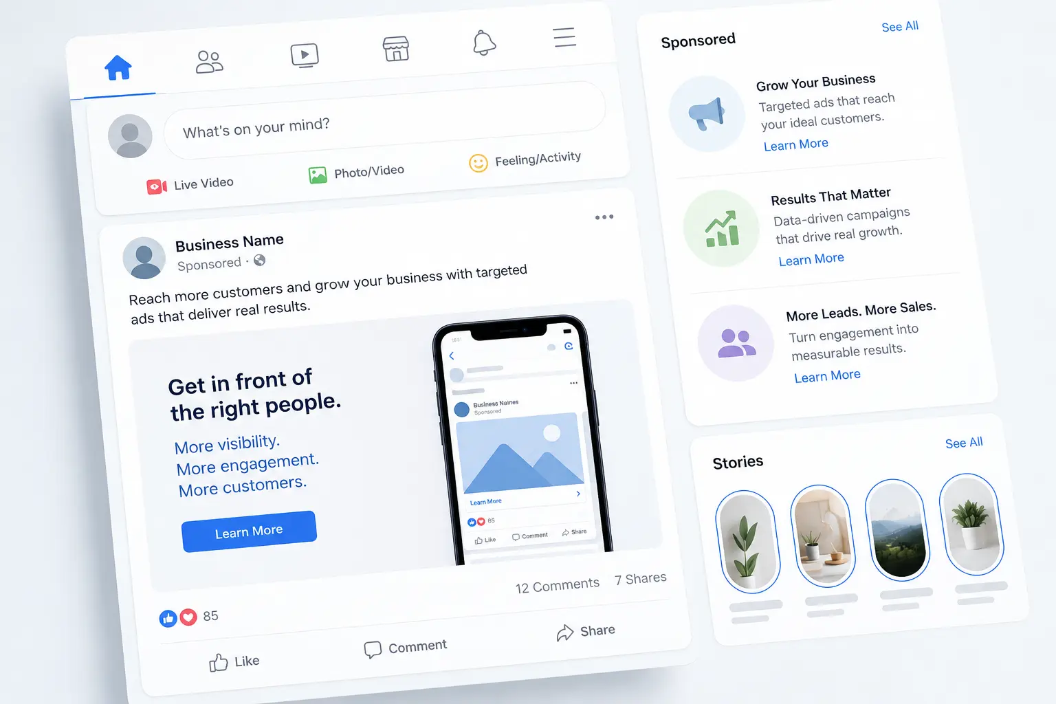 paid social media ads