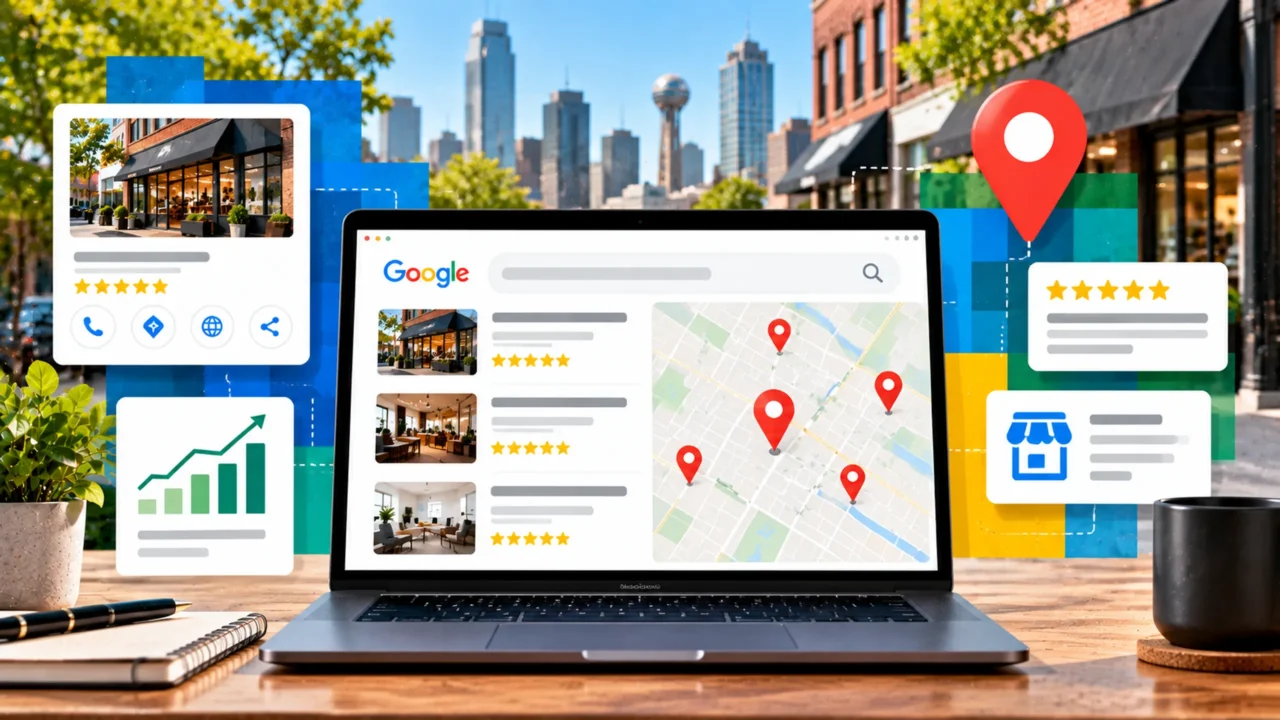 google maps concept image