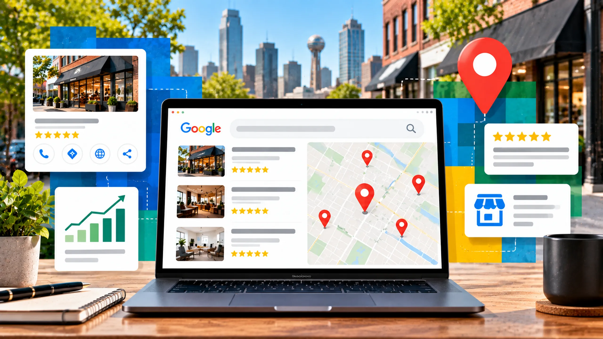 google maps concept image