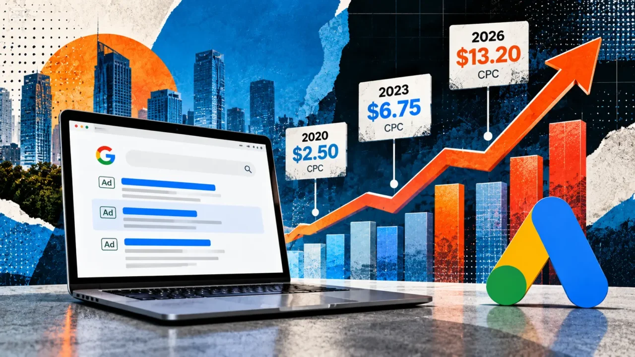image illustrating ppc becoming more expensive